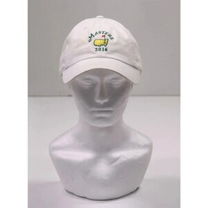 Masters Golf 2016 White Adjustable Hat Cap American Needle Augusta National